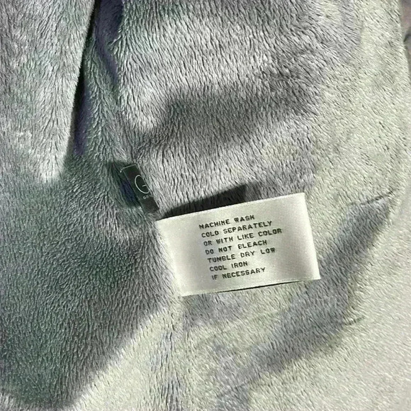 Kenneth Cole New York Grey Quilted Womens Casual Career Small Silver Jacket Coat - Picture 7 of 9